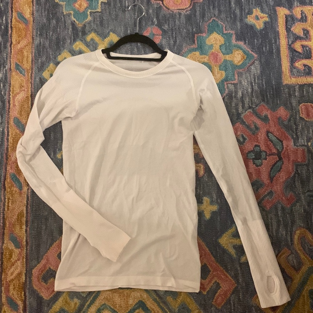 Long Sleeved Lululemon Workout Top